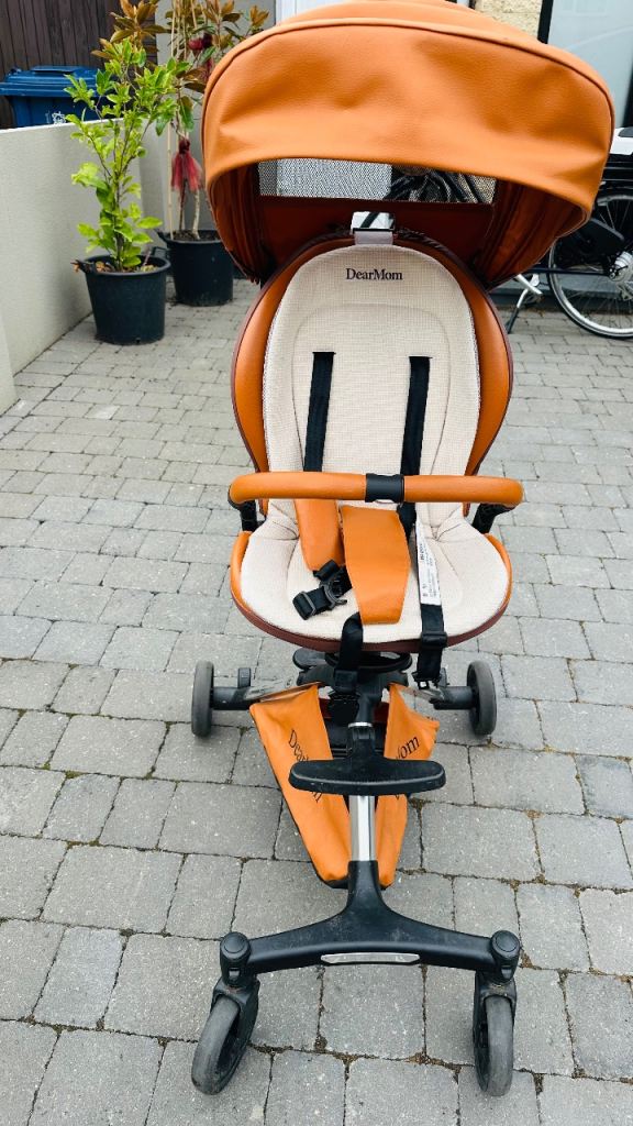 Dearmom Big Orange Lightweight Baby Stroller – 6–36 Months