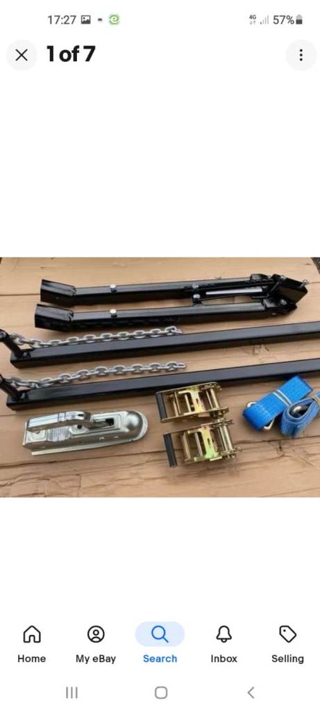 A frame towing heavy duty