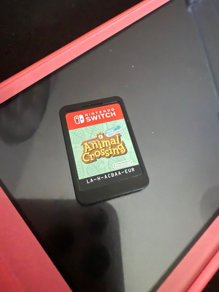 Nintendo switch lite with animal crossing 