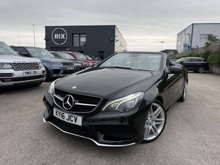 2016 Mercedes-Benz E Class 2.1 E220d AMG Line Edition Cabriolet 2dr Diesel G-Tronic+ Euro 6-2 FOR...