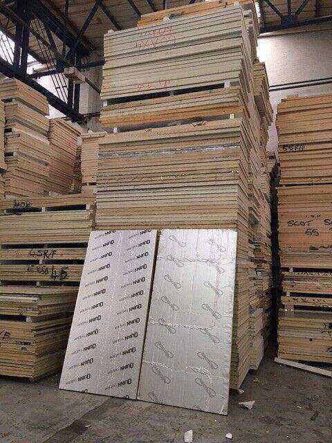 Seconds Insulation Boards 1.2 x 2.4 x 30ml @ £15.00 each NO VAT Sample Photo