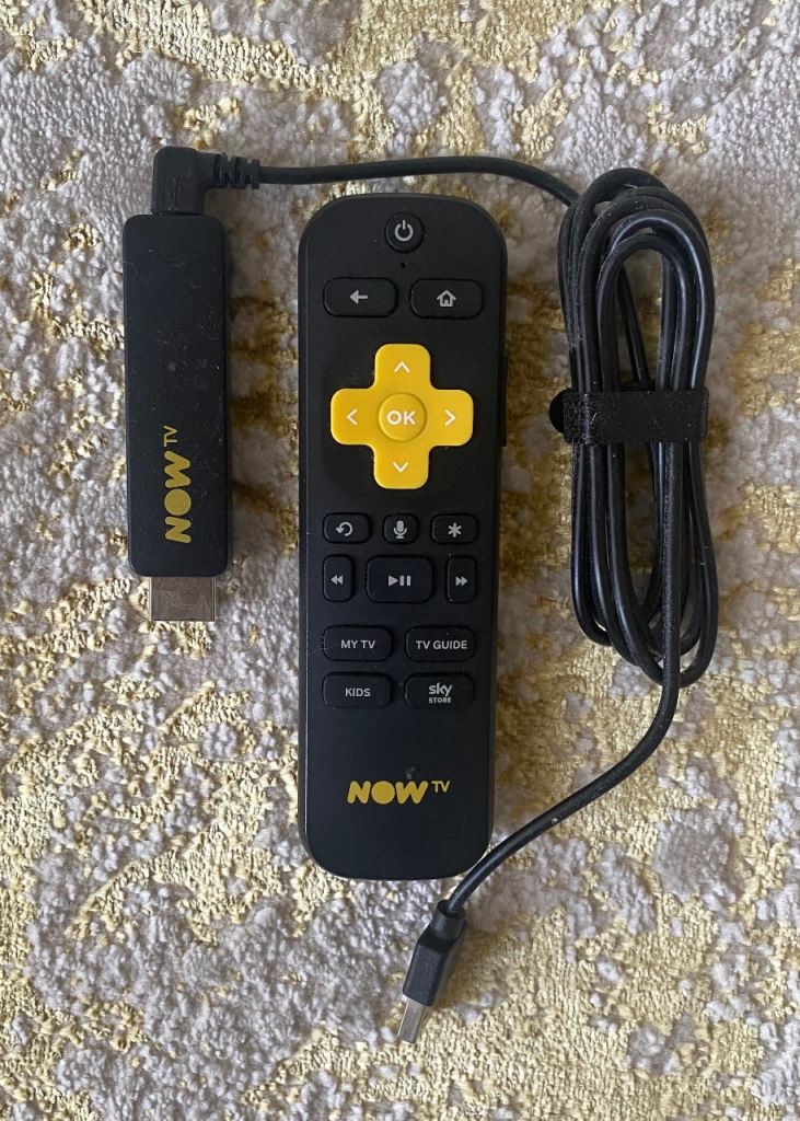 NOW TV smart stick & remote