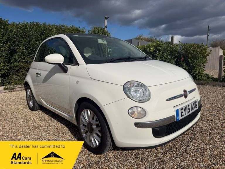 2015 Fiat 500 0.9 TwinAir 105 Lounge 3dr HATCHBACK PETROL Manual