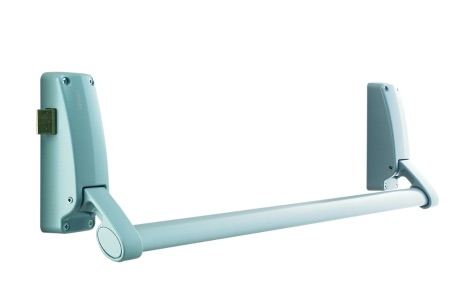 Single panel exit hardware 