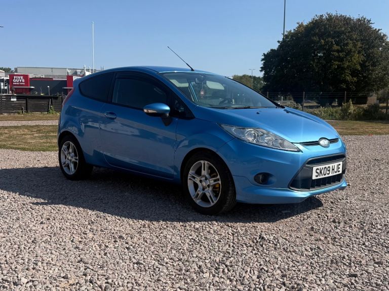 2009 Ford Fiesta Zetec S 1.6 TDCI Blue 5 Speed Manual