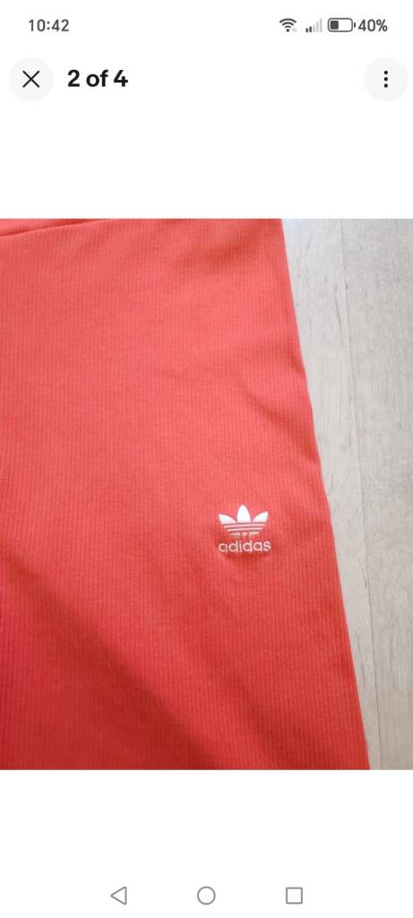 Womens Adidas Shorts  Size Extra Large XL Colour Orange