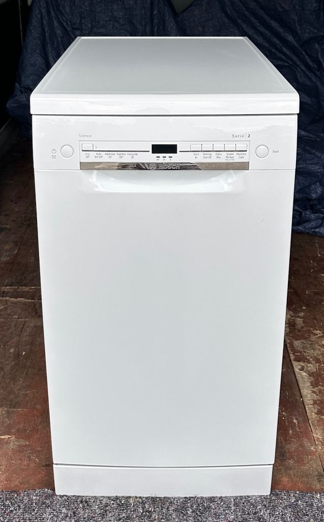Bosch Series | 2 WiFi-enabled Slimline Dishwasher - White 