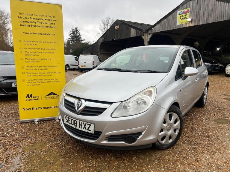 2008 Vauxhall Corsa 1.4i 16V Club 5dr Auto [AC] HATCHBACK PETROL Automatic