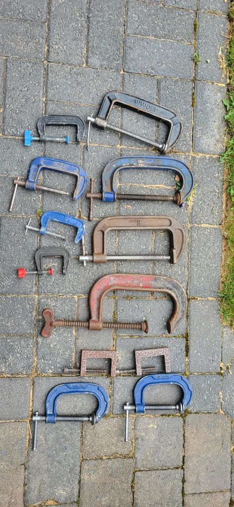 Job Lot of Various G Clamps - Great for DIY