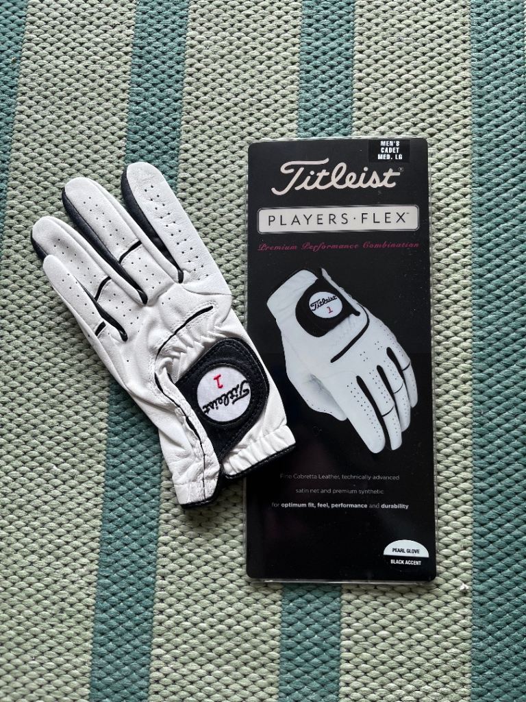 Brand New Titleist Players Flex Golf Glove, Men's