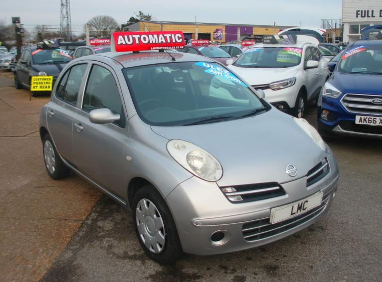 2006 Nissan Micra AUTOMATIC 1.2 16v Spirita Hatchback 5dr Petrol (79 bhp)