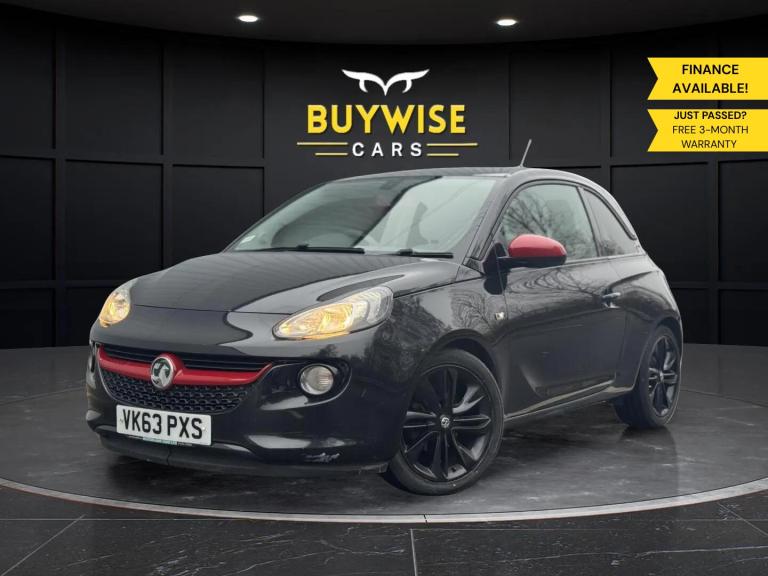 2013 Vauxhall ADAM 1.2i ecoFLEX Jam 3dr [Start Stop] HATCHBACK Petrol Manual