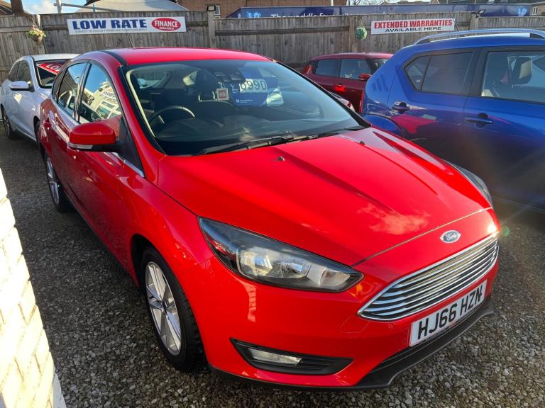 2016 Ford Focus 1.0 EcoBoost 125 Zetec 5dr HATCHBACK Petrol Manual