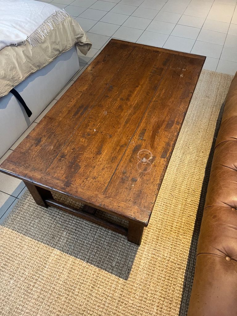 image for Dark wood coffee table 