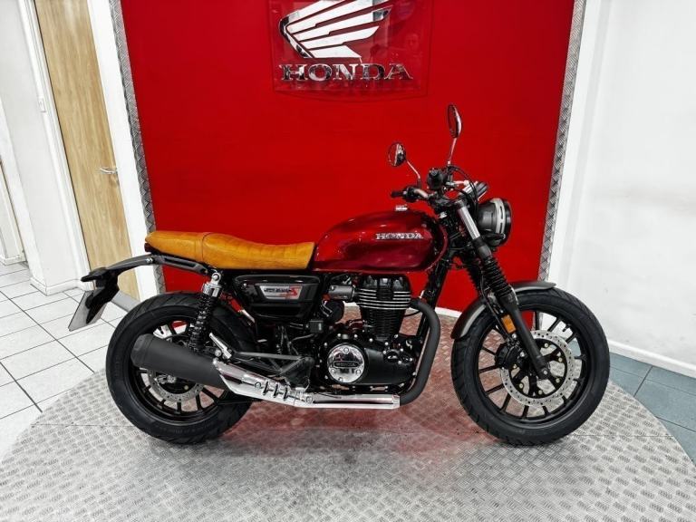 Brand new Honda GB350S with Custom Paint in Candy Toffee Apple Red