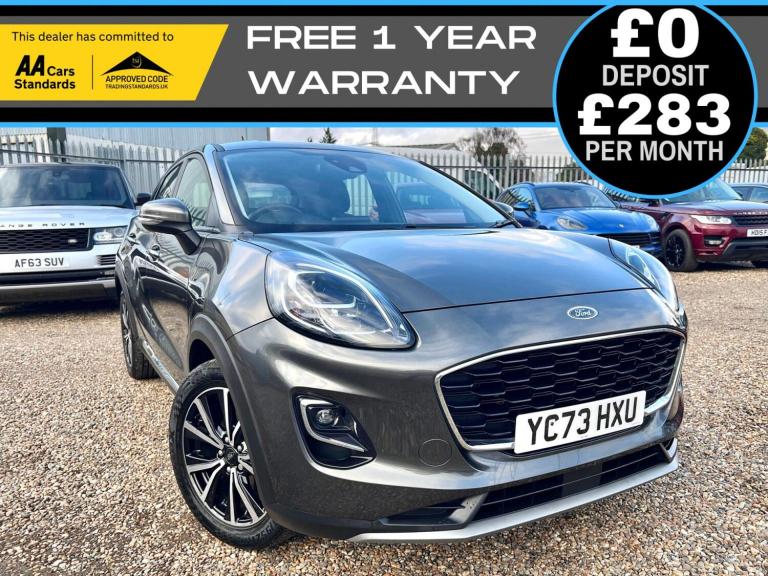 FORD PUMA 1.0T EcoBoost MHEV Titanium SUV 5dr Petrol Hybrid DCT Euro 6 2023