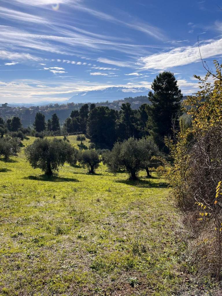 Panoramic land for sale with a building permit in Italy, Chieti (Abruzzo)