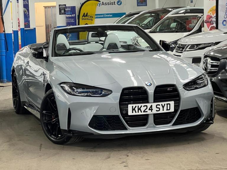 2024 BMW M4 M4 xDrive Competition M 2dr Step Auto CONVERTIBLE PETROL Automatic