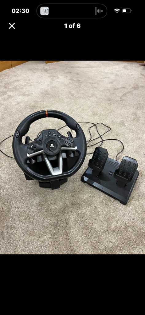 Hori Steering Wheel PS5/PS4