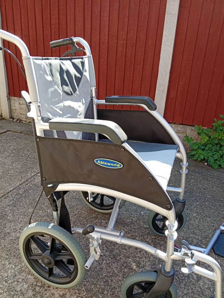 Ableworld Lightweight Folding Wheelchair Brand New never used