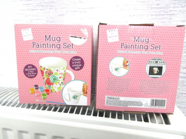 Mug Painting Set JOB LOT OF TWO BRAND NEW
