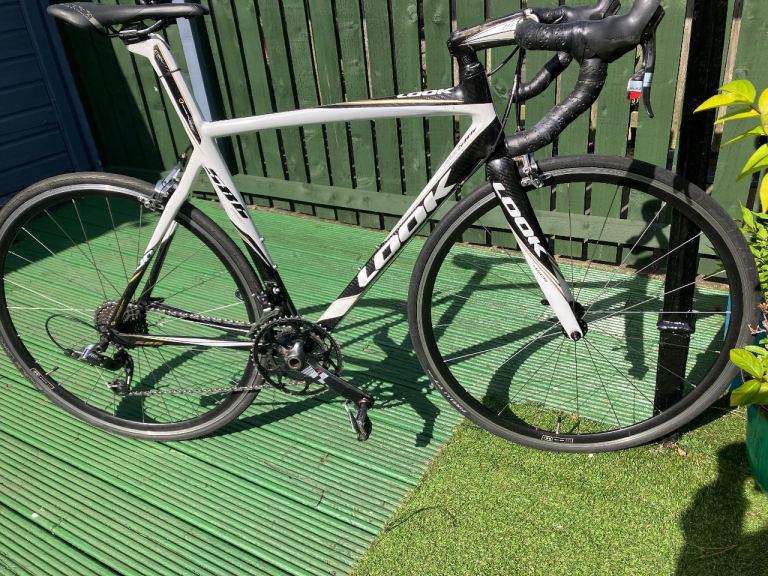 Carbon fibre road bike