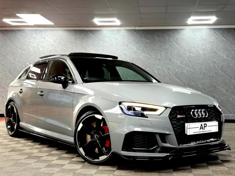 2018-18 AUDI RS3 2.5 TFSI DAZA Quattro 5dr S-Tronic NARDO GREY EVERY EXTRA