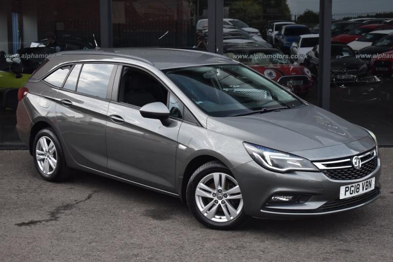 2018 Vauxhall Astra 1.6 CDTi ecoFLEX Design Sports Tourer 5dr Diesel Manual Euro 6 (s/s) (110 p E...