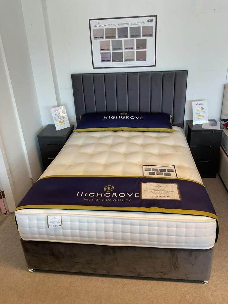 image for 4FT Small Double Divan Bed Base + Mattress & Storage >> Flat 20% Off >> Today Delivery >> COD>>