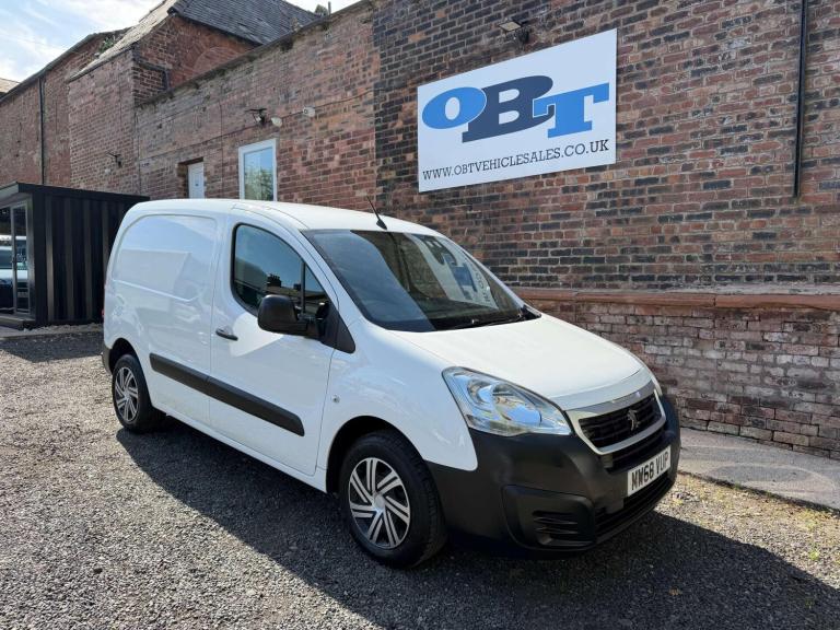2019 Peugeot Partner 1.6 Partner Professional L1 Blue HDi Panel Van Diesel Manual