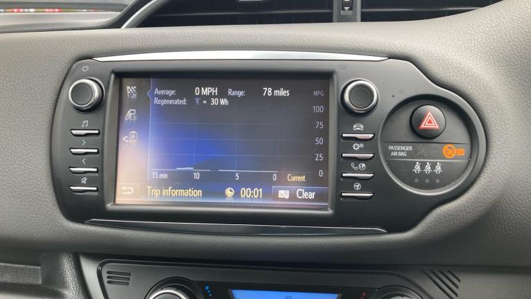 2019 Toyota Yaris 1.5 Hybrid Icon Tech 5dr CVT Hybrid Hatchback Hatchback Hybrid Automatic