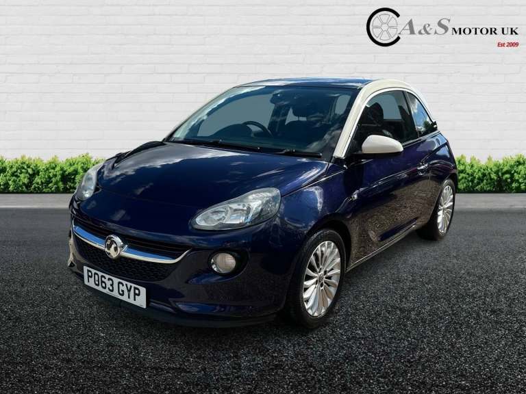 2013 Vauxhall ADAM 1.4 16v GLAM Hatchback Petrol Manual