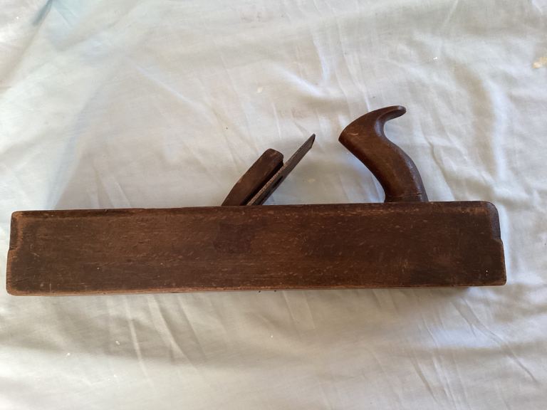 Old Wooden Hand Planer 