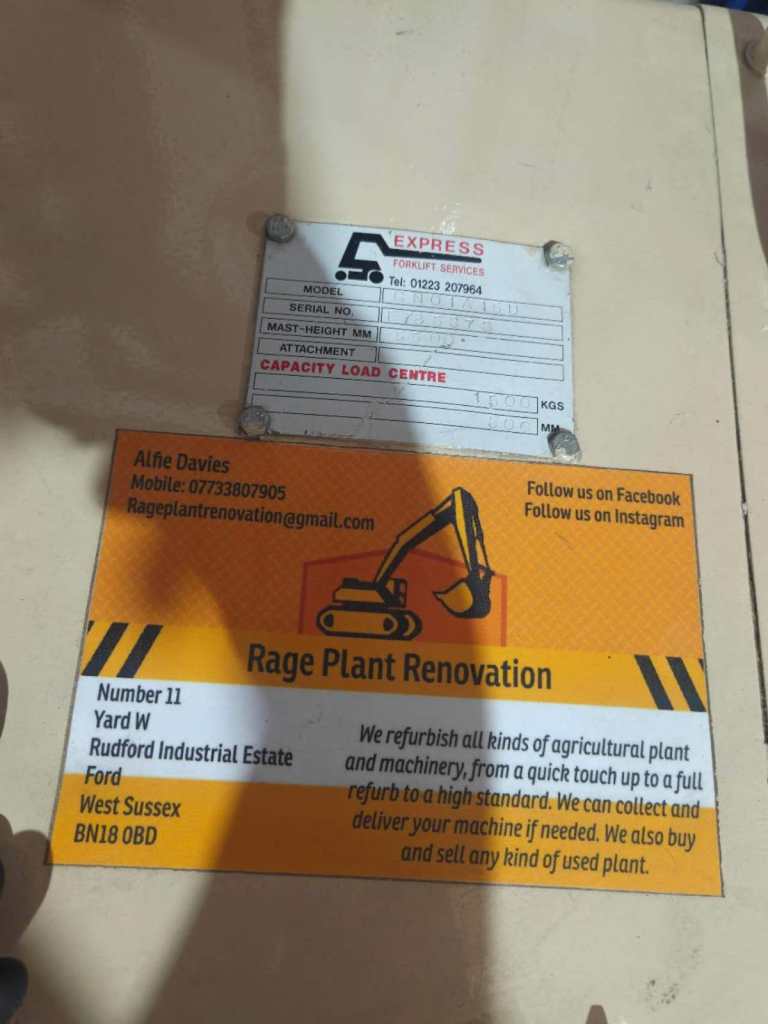 For Sale: Used Nissan Forklift – Barking, London