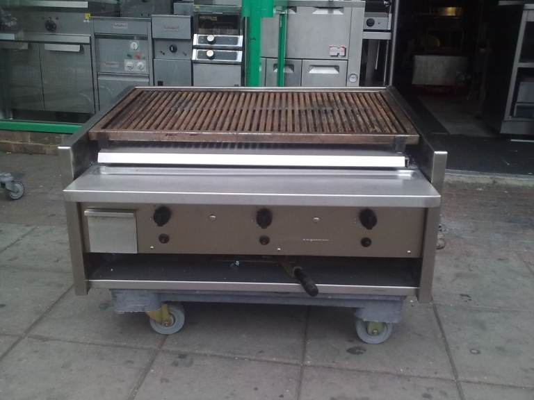 COMMERCIAL CATERING GAS CHARCOAL GRILL CAFE KEBAB CHICKN RESTAURANT FAST FOOD SHOP