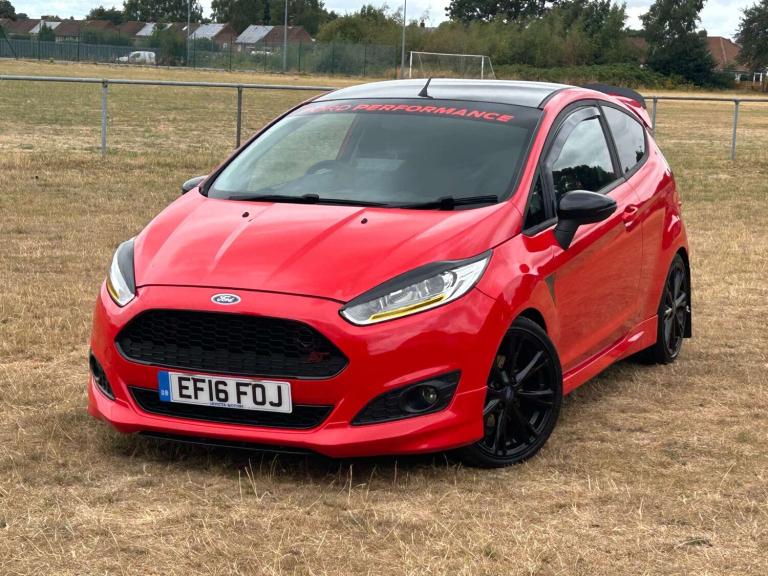 2016 Ford Fiesta 1.0 EcoBoost 140 Zetec S Red 3dr HATCHBACK PETROL Manual