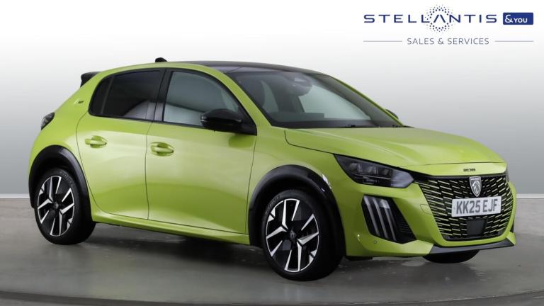 2025 Peugeot 208 1.2 Hybrid 145 GT 5dr e-DSC6 HATCHBACK PETROL Automatic