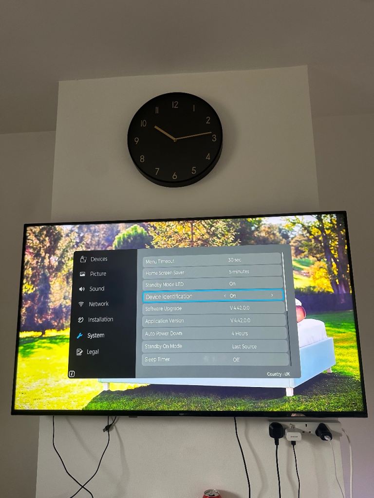 BUSH Smart TV with Remote 55 inch 4K