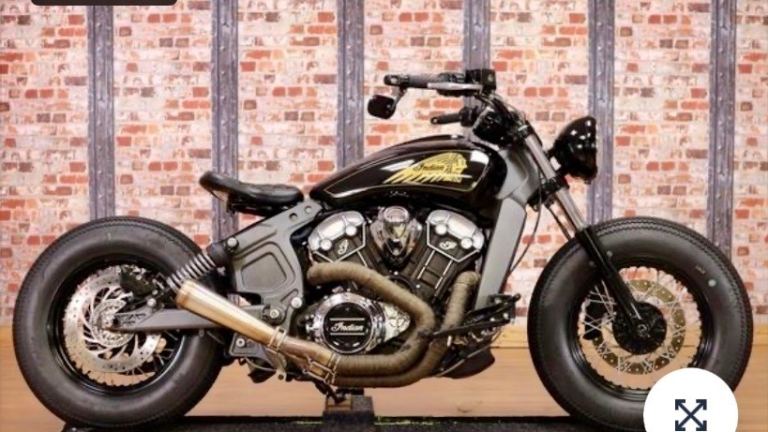 Indian, SCOUT, Custom Bobber