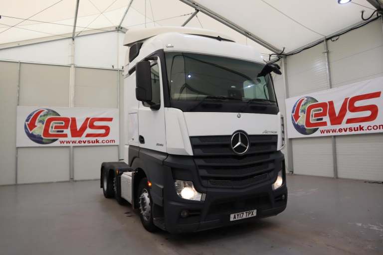 2017 (17 PLATE) Mercedes Benz ACTROS 2545 6x2 Euro 6 Tractor Units