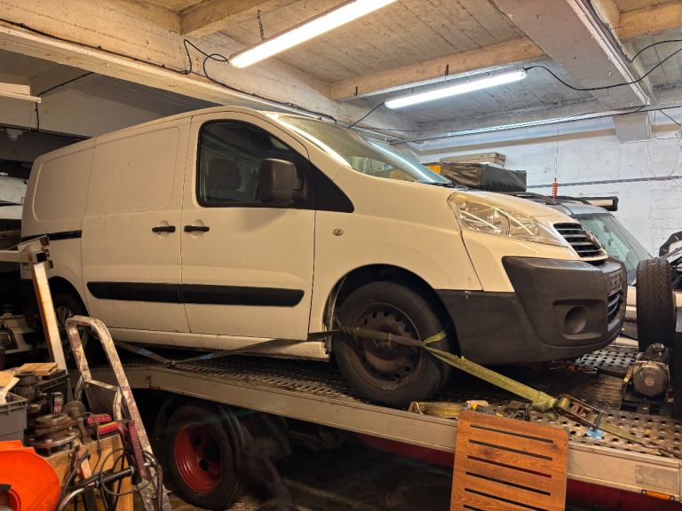 Fiat scudo 1.6hdi breaking all parts