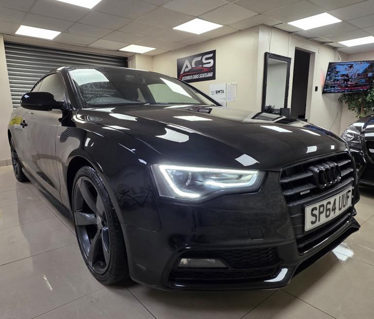 AUDI A5 2.0 TDI Black Edition Black Manual Diesel 2014 12 MONTHS MOT + WARRANTY