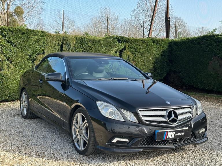 2011 Mercedes-Benz E Class E220 CDI BlueEFFICIENCY Sport 2dr Convertible Cabriolet Diesel Manual