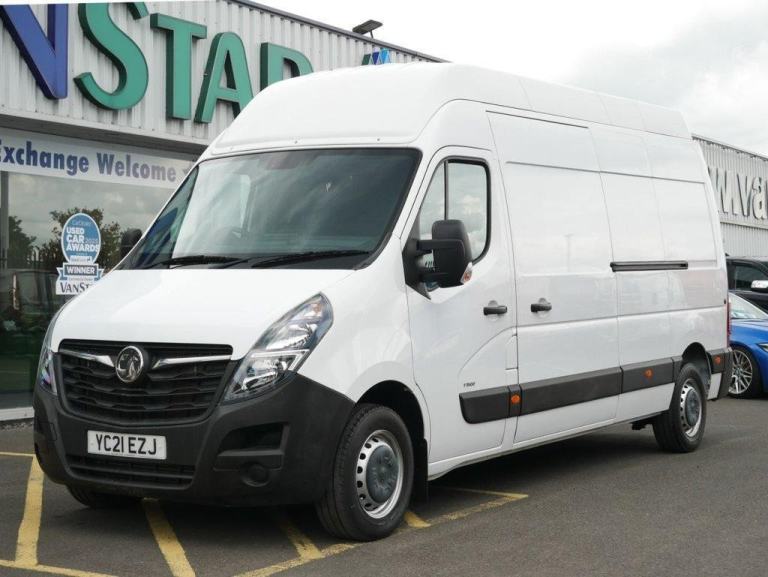 2021 VAUXHALL MOVANO 3500 2.3 CDTI 135 BHP BI TURBO L3 LONG H3 EXTRA HIGH ROOF