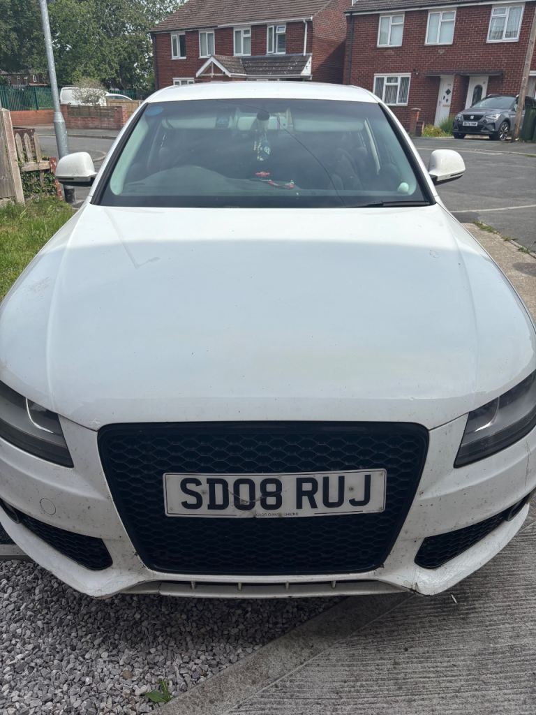 Audi, A4, Saloon, 2008, Manual, 1968 (cc), 4 doors