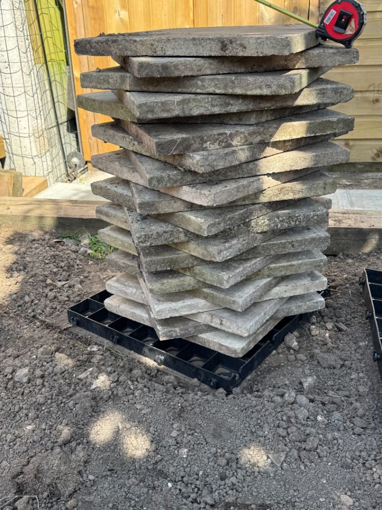 Concrete Slabs 40cm x 40cm (21 available)