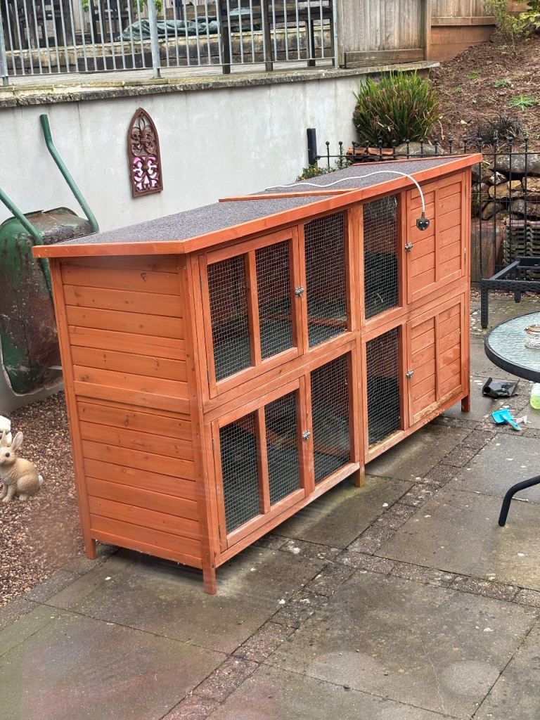 Xl 2 storey rabbit hutch