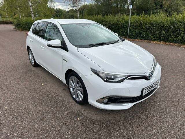 2019 Toyota Auris 1.8 Hybrid Excel TSS 5dr CVT [Leather] HATCHBACK Petrol/Electric Hybrid Automatic