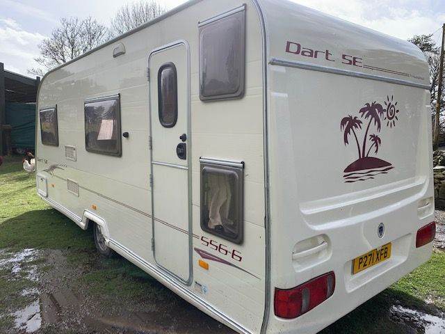 avondale dart 6 berth 2006 model selling as spares