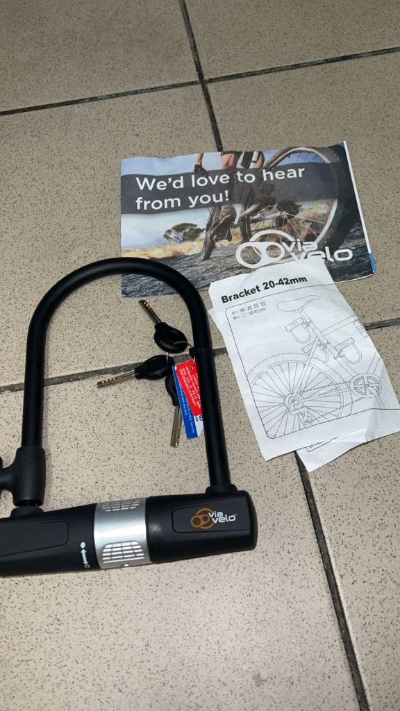 Via velo bike lock / bycicle lock 